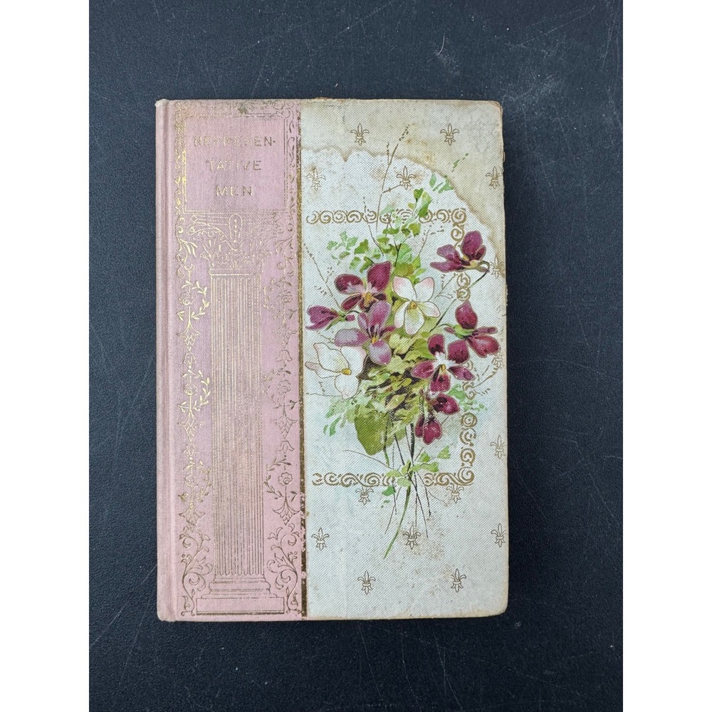 Representative Men Ralph Waldo Emerson Vintage‎ 1895 Henry Altemus Illustrated